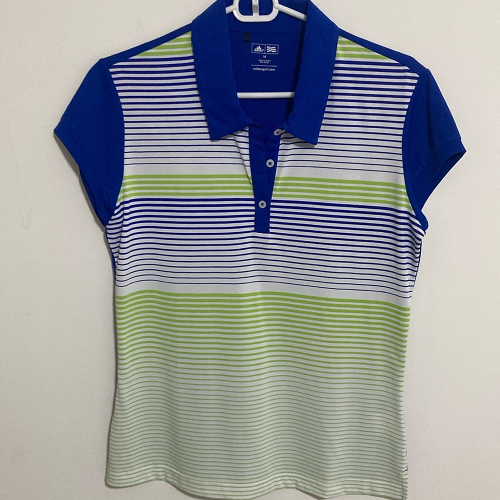 Adidas short sleeve polo shirt size medium